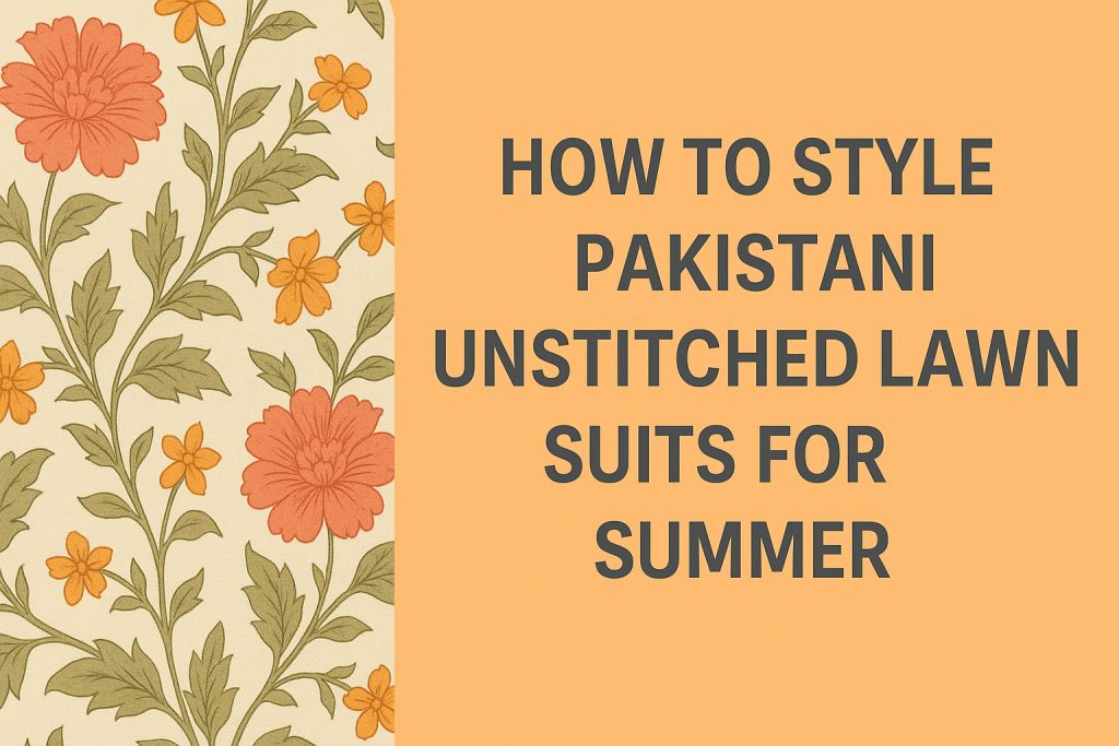 Pakistani Unstitched Lawn Suits for Summer