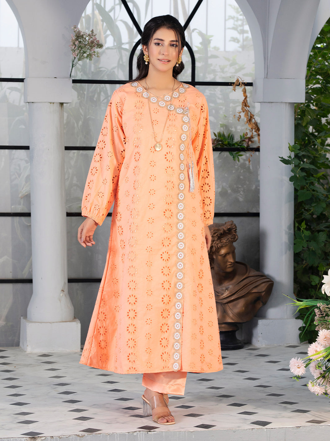 2 Piece ready to wear Andrakha Style Suit
