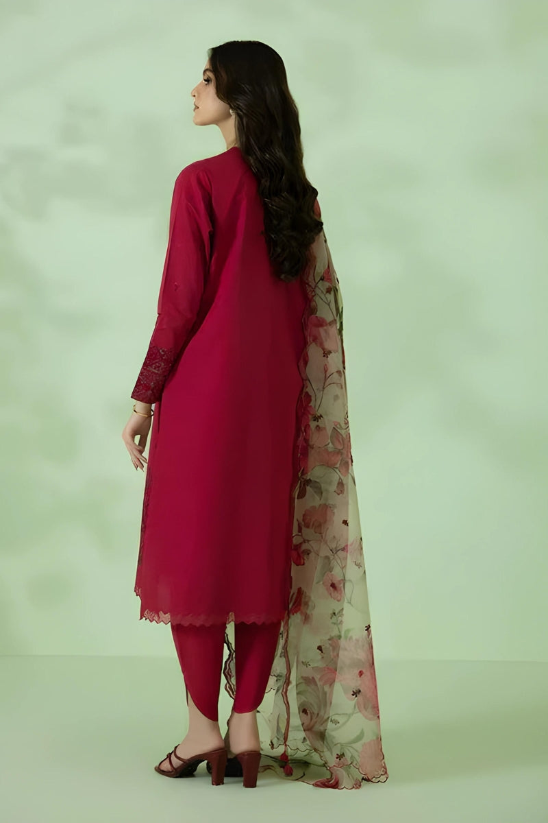 SAPPHIRE - 3PC DHANAK EMBROIDERED JA-50
