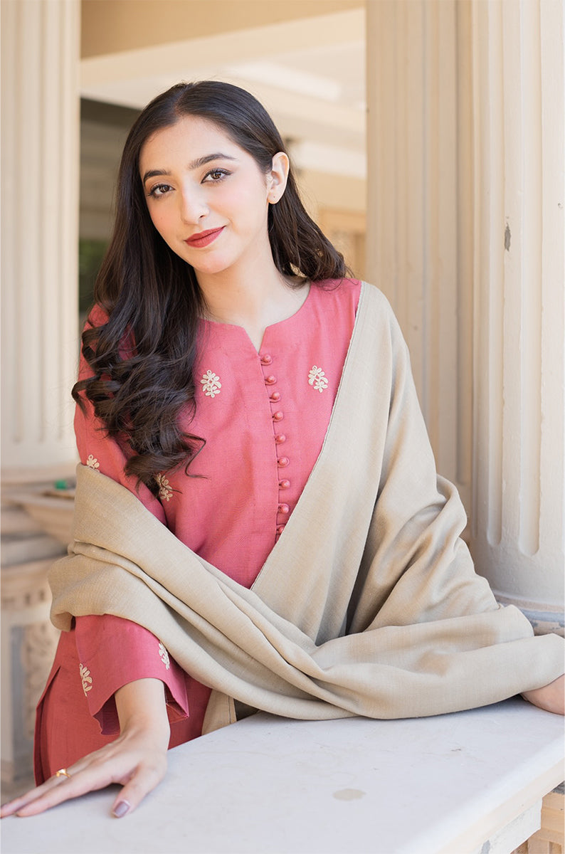 AISLING - 3PC DHANAK EMBROIDERED JA-71