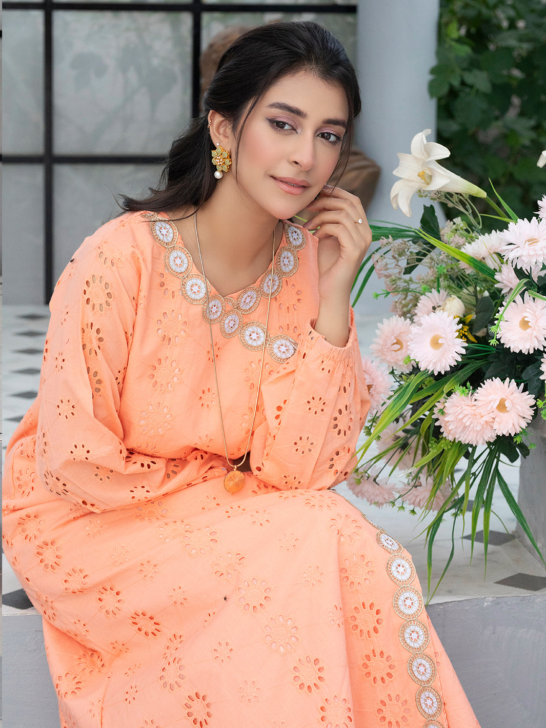 2 Piece ready to wear Andrakha Style Suit