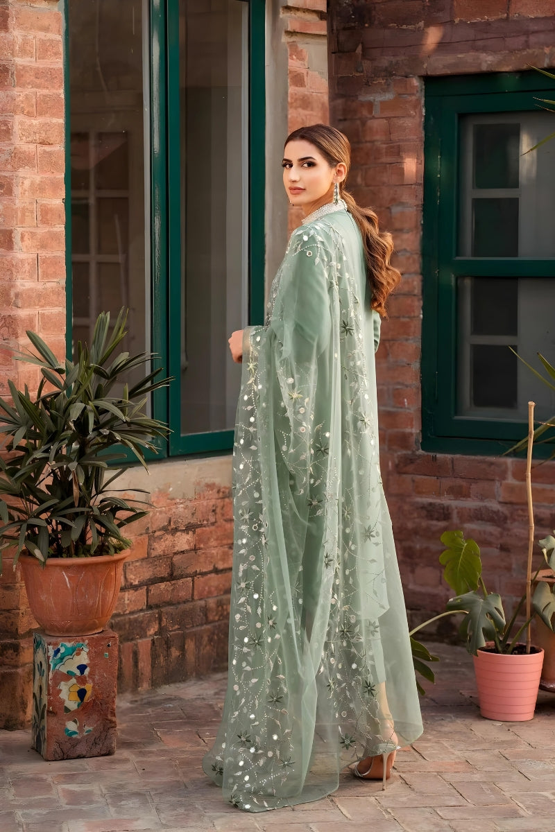 NATASHA KAMAL - 3PC LAWN SEQUENCE EMBROIDERED JA-84