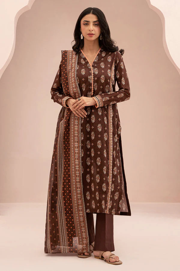 Shirt Shalwar Dupatta - 0424 - Zellbury