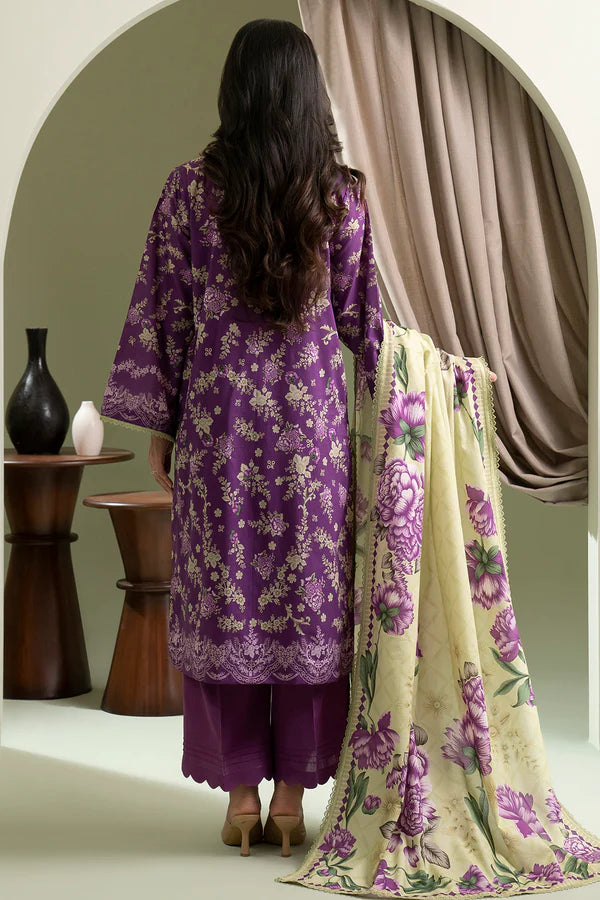 Shirt Shalwar Dupatta - 0444 - Zellbury