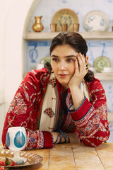 ZARA SHAH JAHAN - 3PC DHANAK EMBROIDERED JA-130