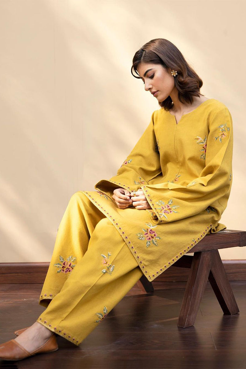 DYOT - 2PC LAWN EMBROIDERED JA-138