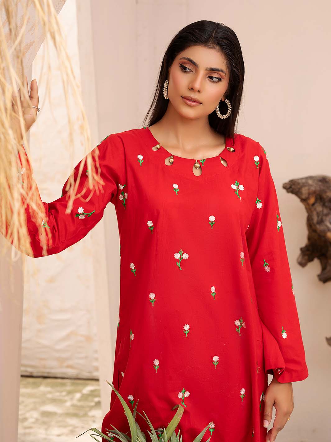 Embroidered Lawn Co-ord set