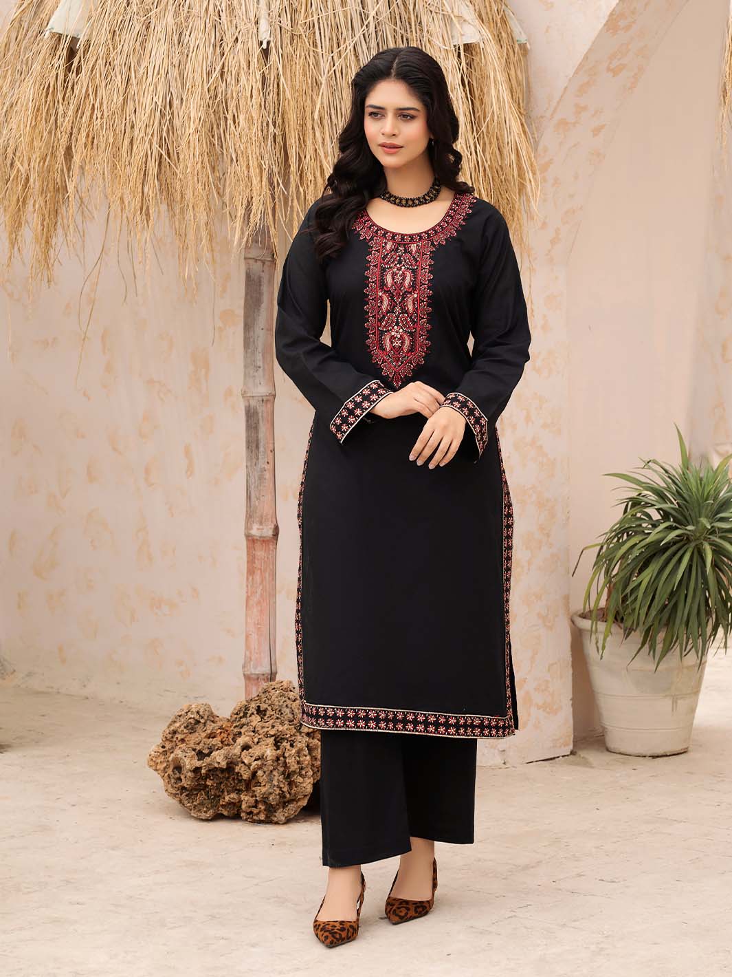 Embroidered Lawn Co-ord set