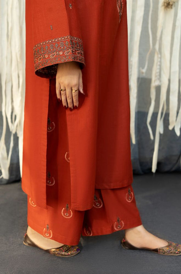 URGE - 3PC LAWN EMBROIDERED JA-22