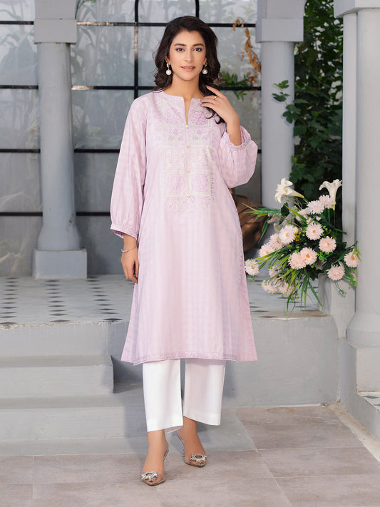 2 Piece Ready To Wear Embroidered Cotton Suit