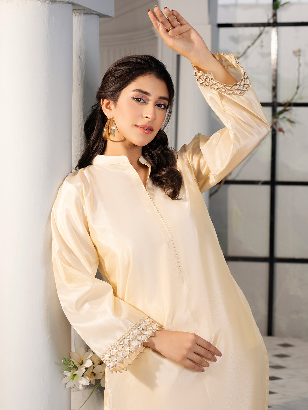 2 Piece Ready To Wear Kataan Silk Suit