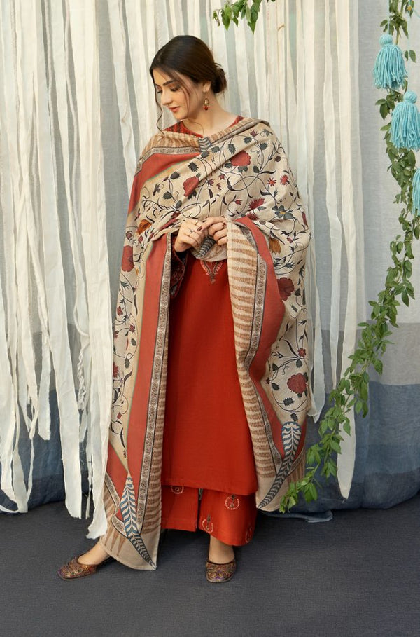 URGE - 3PC LAWN EMBROIDERED JA-22