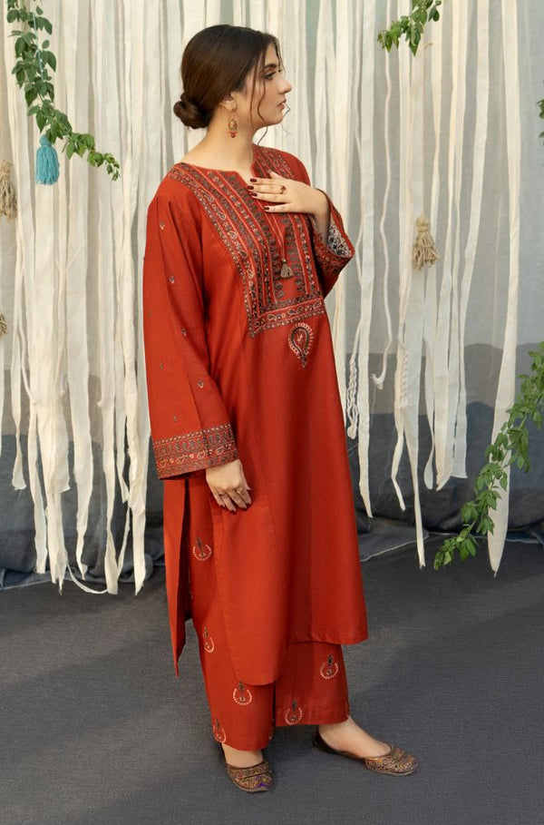 URGE - 3PC LAWN EMBROIDERED JA-22