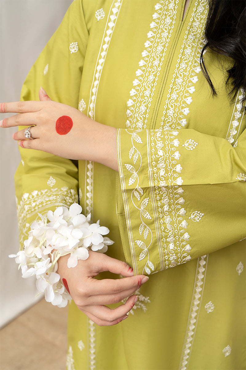 URGE - 3PC DHANAK EMBROIDERED JA-110