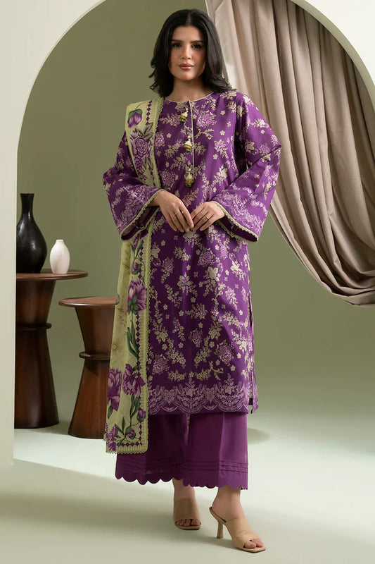 Shirt Shalwar Dupatta - 0444 - Zellbury