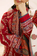 ZARA SHAH JAHAN - 3PC DHANAK EMBROIDERED JA-130