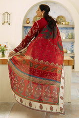 ZARA SHAH JAHAN - 3PC DHANAK EMBROIDERED JA-130