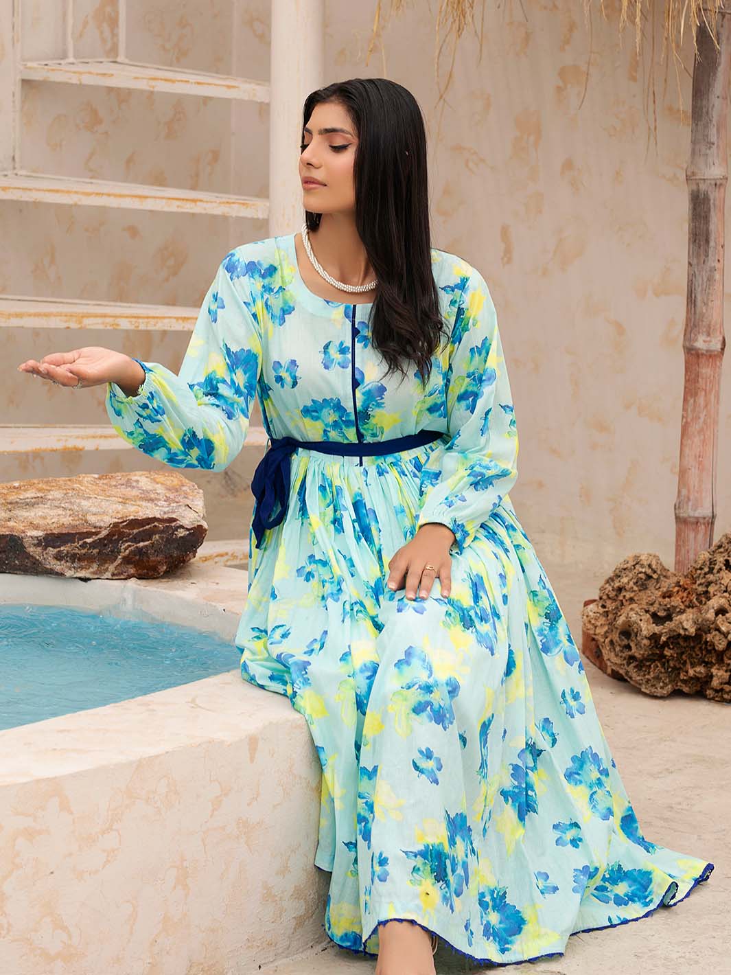 Print Lawn Maxi