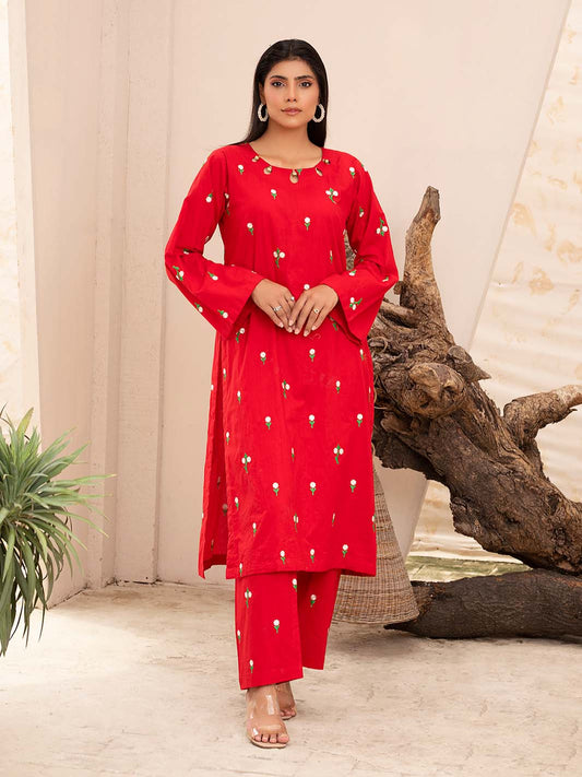 Embroidered Lawn Co-ord set