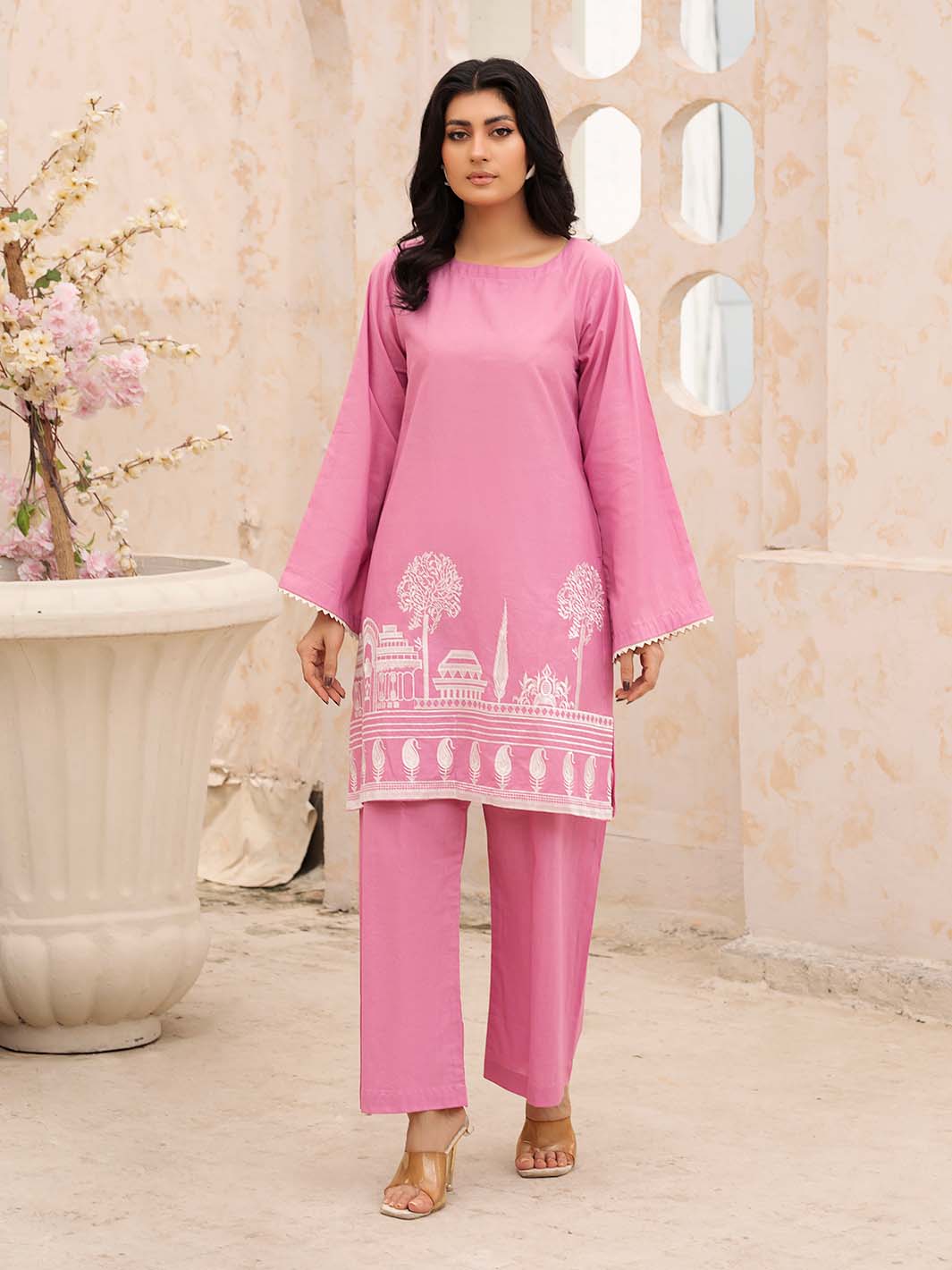 Embroidered Lawn Co-ord set