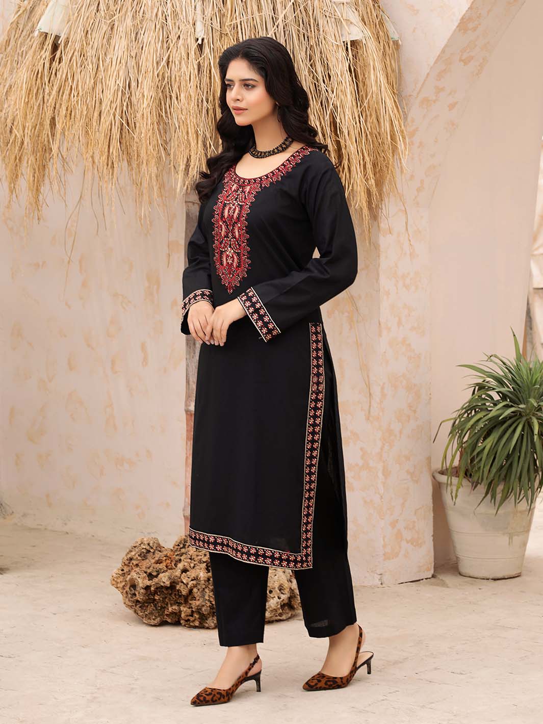 Embroidered Lawn Co-ord set