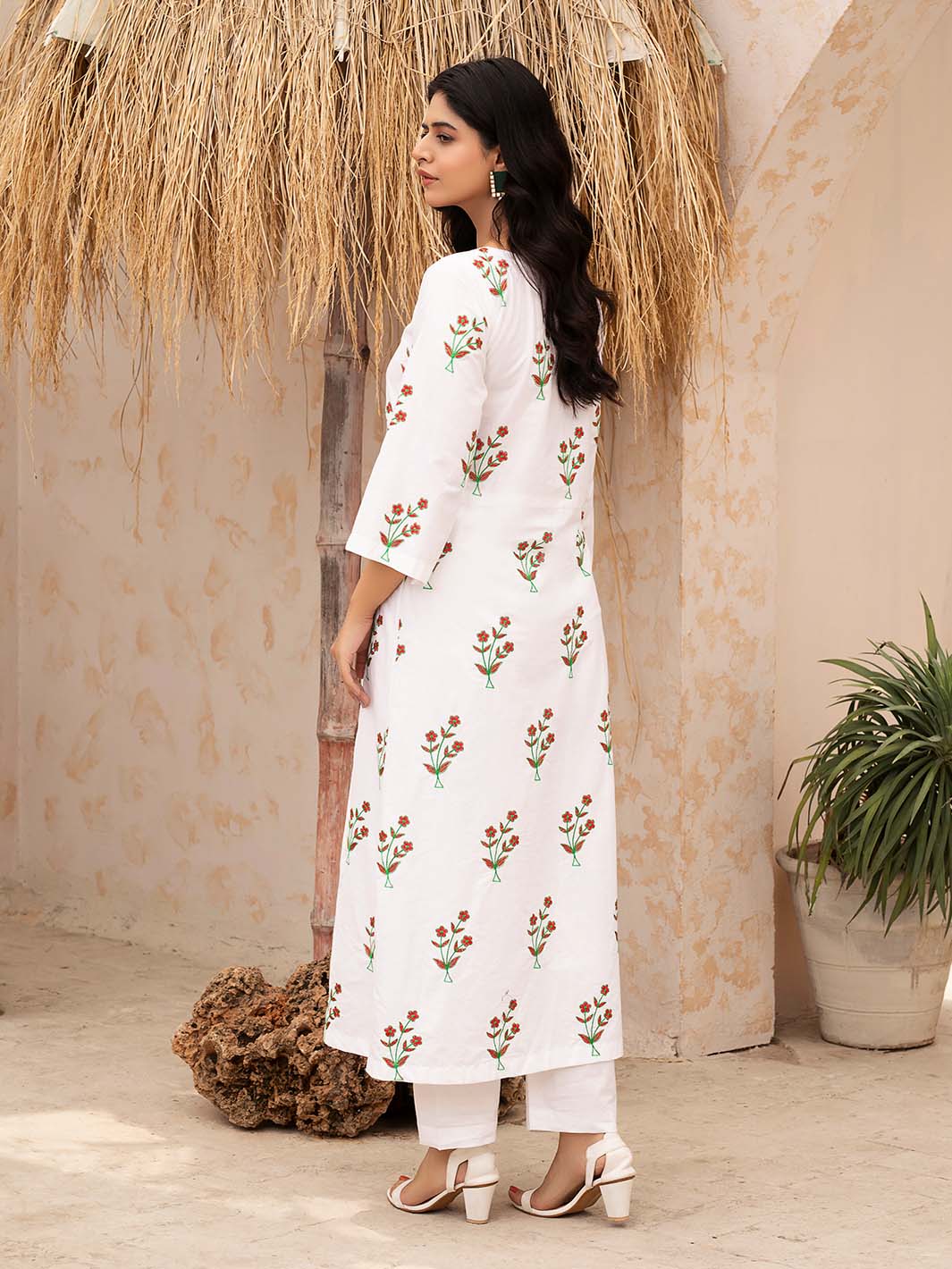 Embroidered Lawn Co-ord set