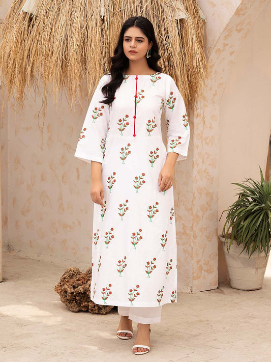 Embroidered Lawn Co-ord set
