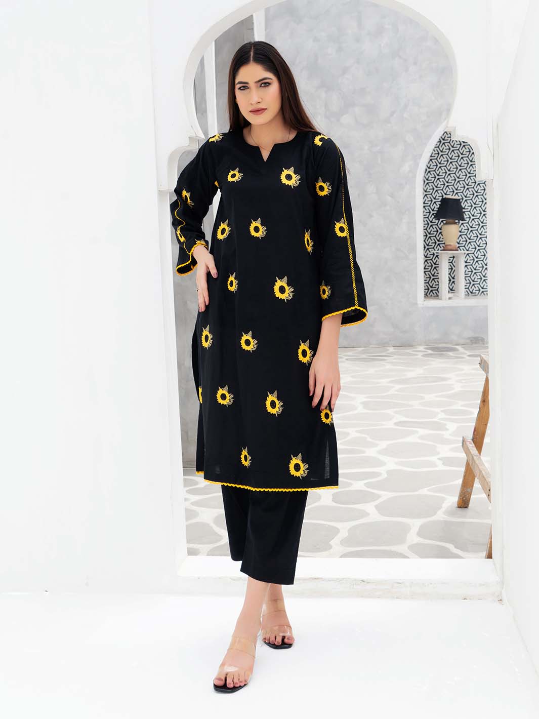 Embroidered Lawn Co-ord set