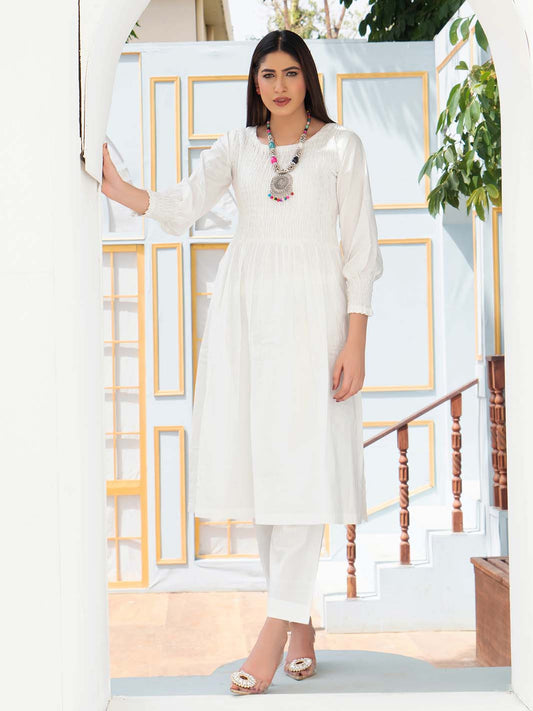 Arabic Plain Lawn Co-ord set