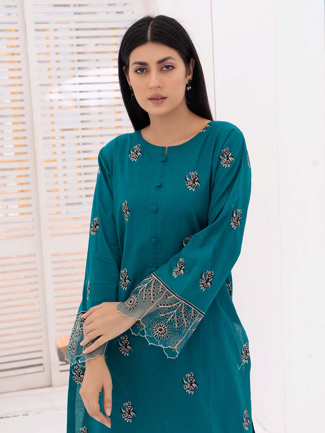 Embroidered Lawn Co-ord set