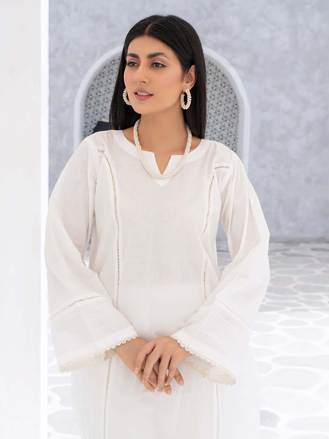 Arabic Plain Lawn Co-ord set