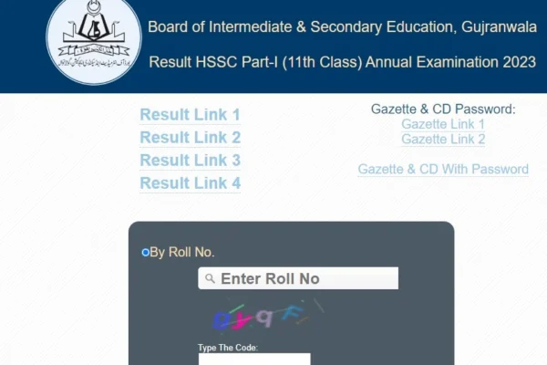 BISC Gujranwala Board 11th Class Result 2023